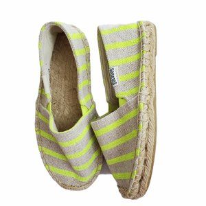 Soludos Girls Striped Espadrilles  - Size 12